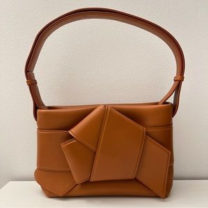 Acne Studios musubi knot bag in tan